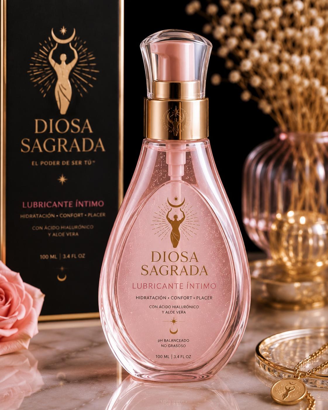 Diosa Sagrada intimate lubricant bottle